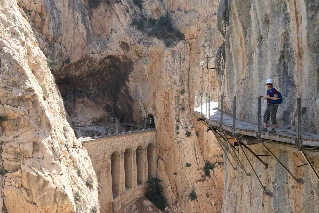 El Caminito del Rey pasa por el Desfiladero de los Gaitanes